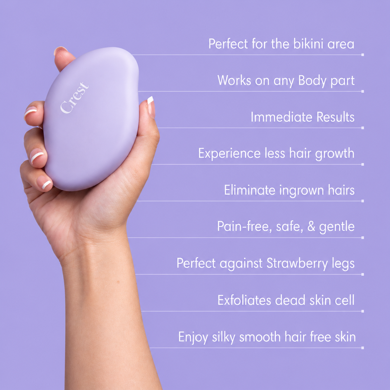 Crest Crystal Hair Eraser